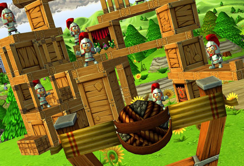 Catapult King - 3D вариант Angry Birds  [Free]